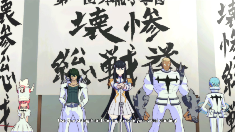Illustration for article titled The Kill La Kill Fighting Game Is Flashy But Flimsy
